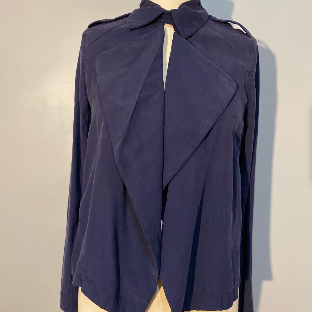 Zara Basic Blue Sweater